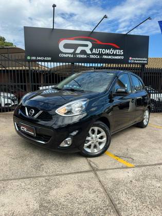NISSAN MARCH 1.6 SV 16V FLEX 4P MANUAL NISSAN MARCH 1.6 SV 16V FLEX 4P MANUAL